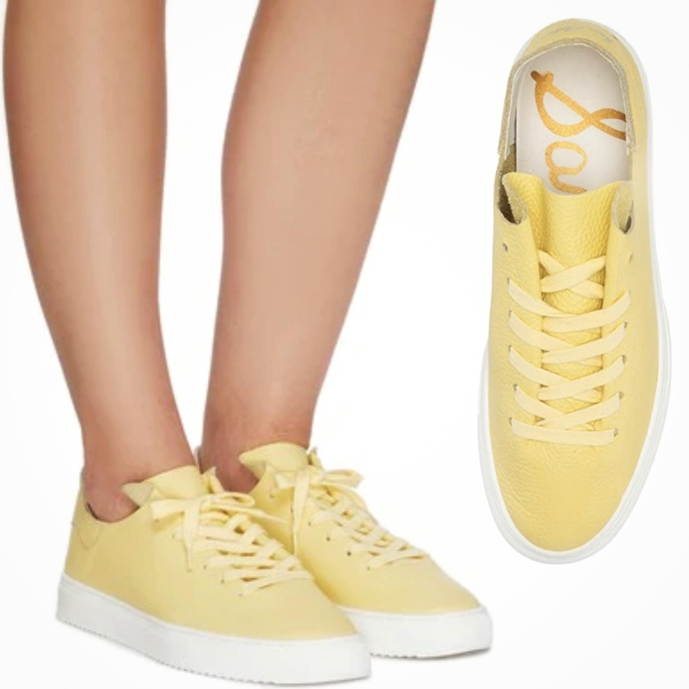 Sam Edelman Poppy Sneakers in Canary Yellow Size 7